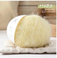 Пряжа Fansen Snow Velvet (16); Состав: 38% шерсть, 40% нейлон, 22% акрил; 100г/260м