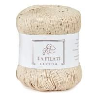 La Filati Lucido (80000); Состав: 90% Хлопок, 10% Микропайетки; 50 г / 445 м