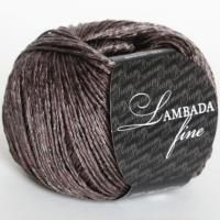 SEAM LAMBADA FINE  23  тауп темный  55% мерсеризованный хлопок 45% вискоза; 170м/50г